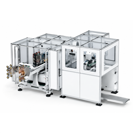 K-iRobot in-mold labeling automation system